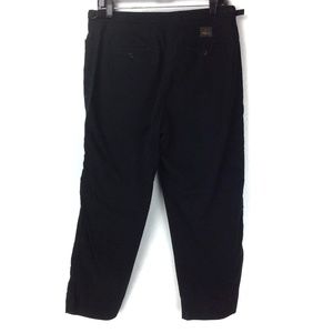 Black cotton Lauren Ralph Lauren pants
